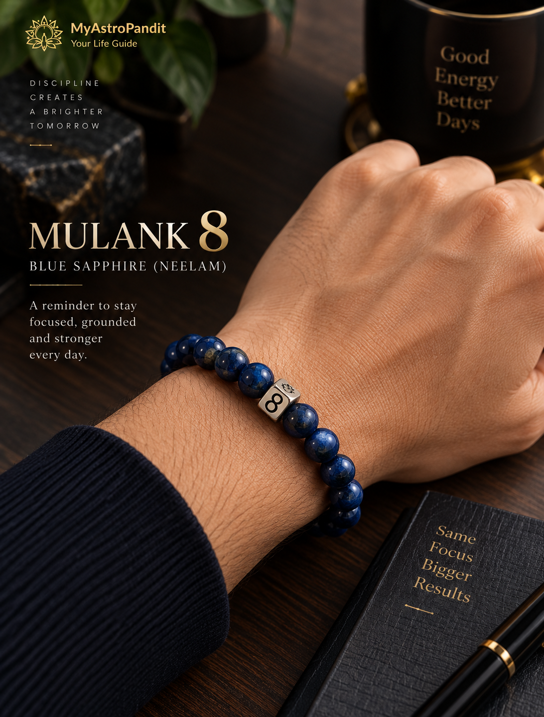 Blue Sapphire (Neelam) Bracelet