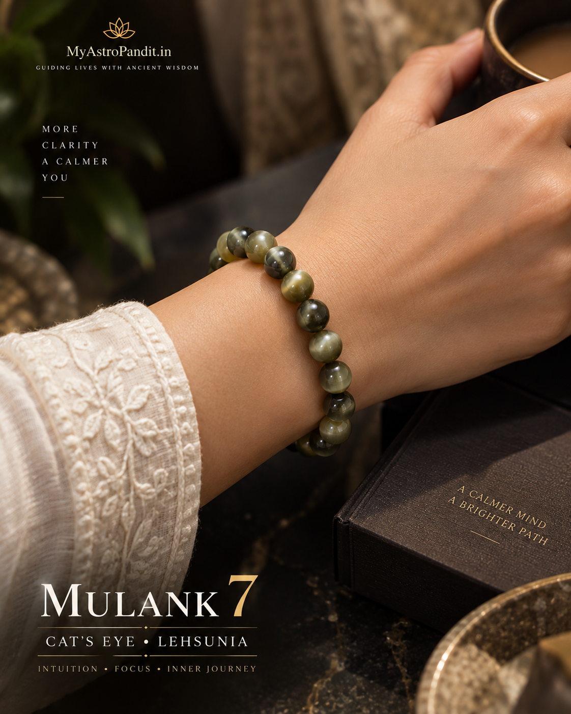 Cat’s Eye (Lehsunia) Bracelet