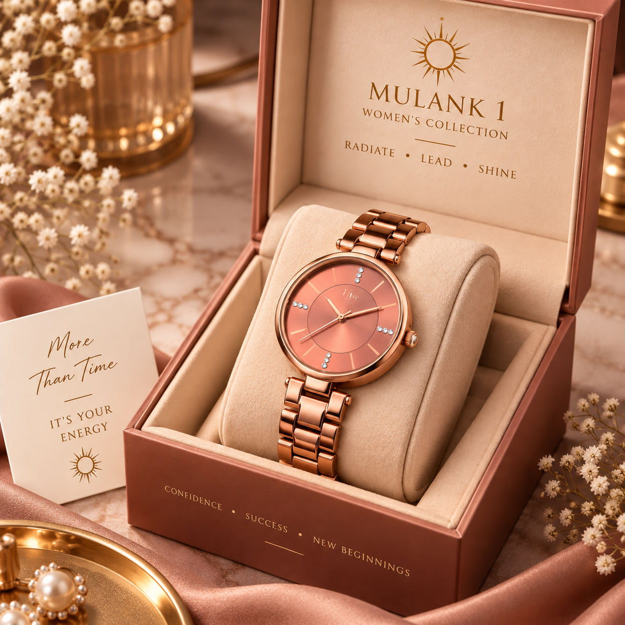 Mulank 1 Special Watch for Women – Sun Energy