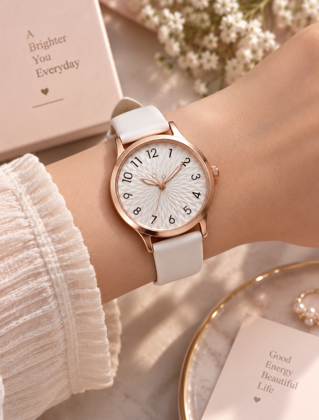 Mulank 2 Moon Energy Watch – Silver & White