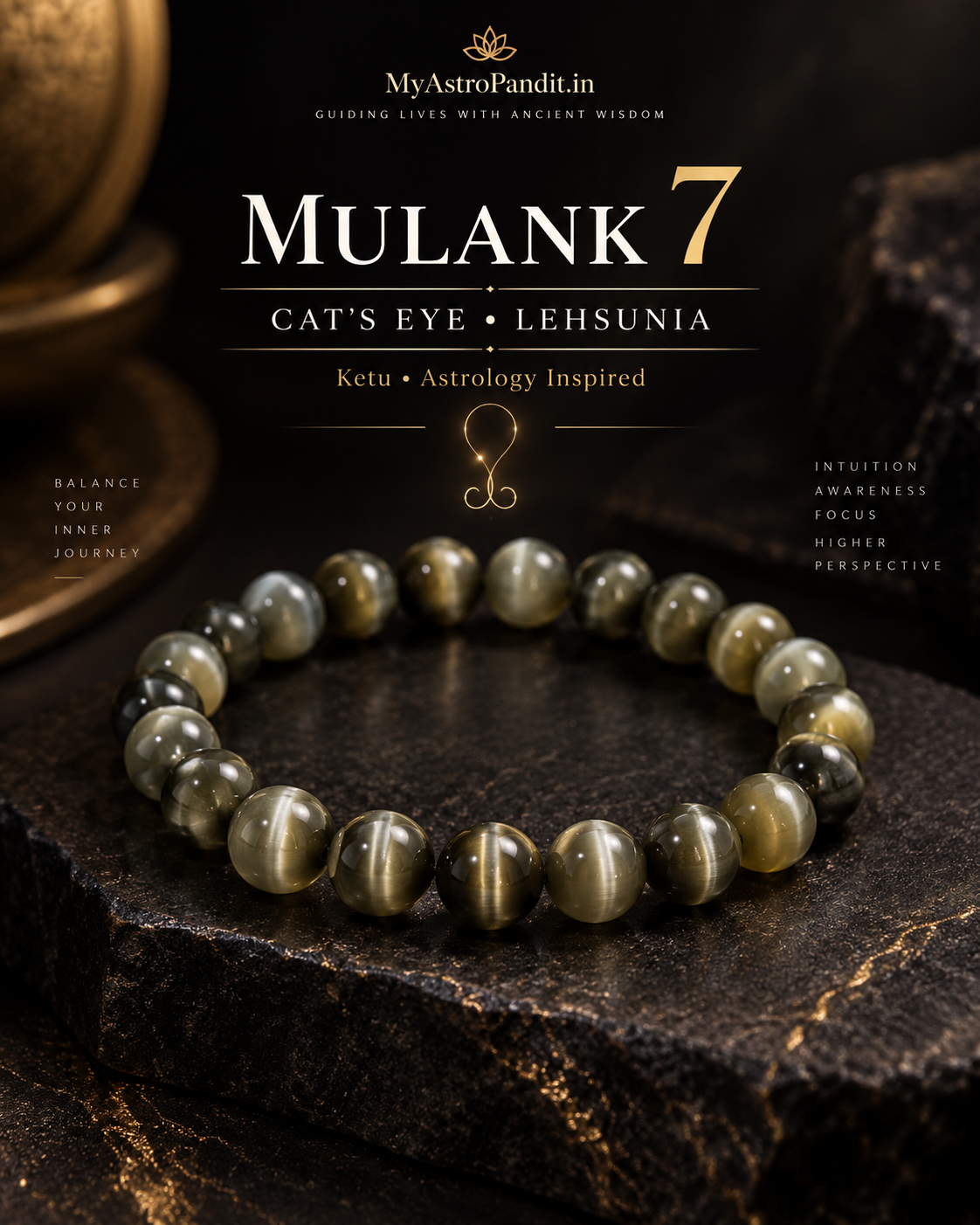 Cat’s Eye (Lehsunia) Bracelet