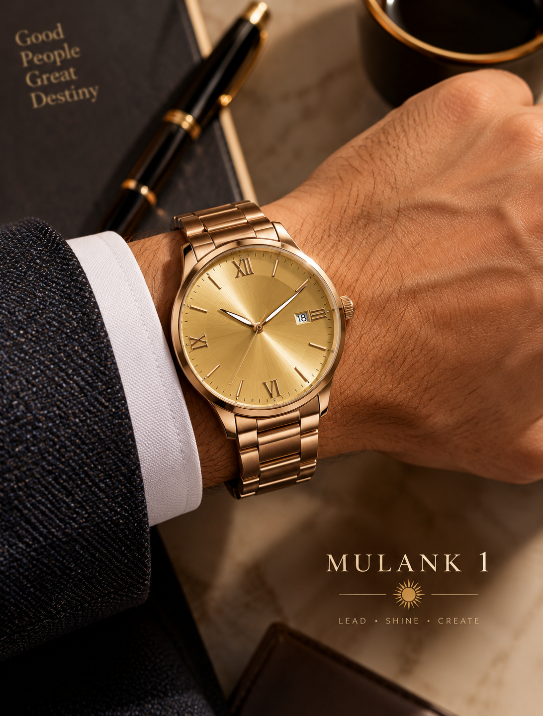 Mulank 1 Special Watch for Men – Sun Energy Edition